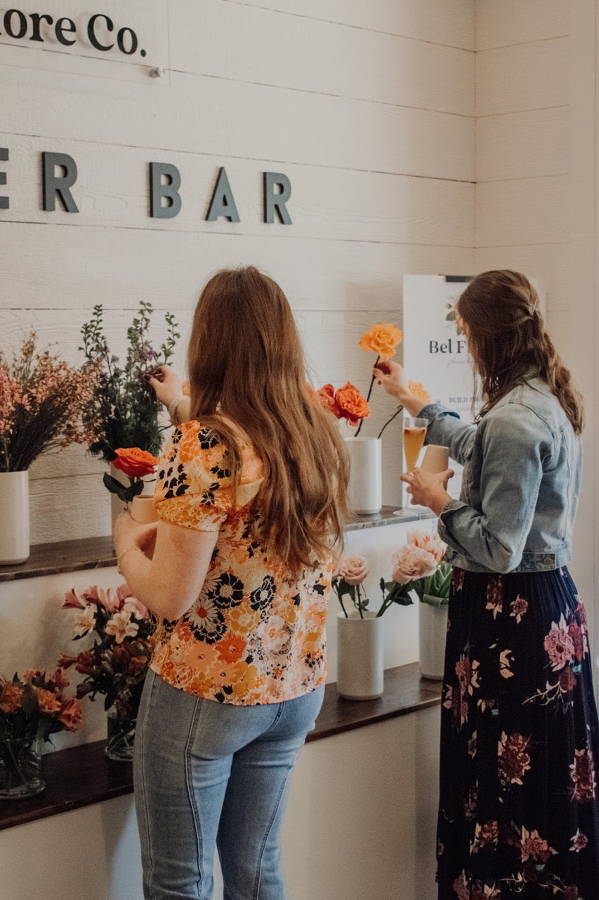 Kansas City Flower Bar for Bridal and Baby Showers