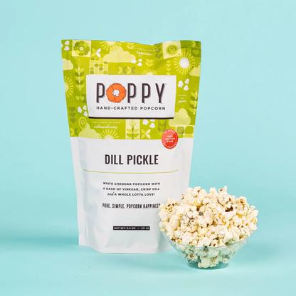 Poppy Handcrafted Popcorn - Market Bag - Dill Pickle, Lee's Summit, MO, Bel Fiore Co. Flower Bar + Boutique