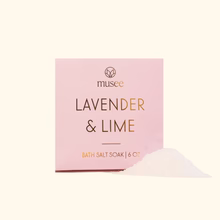 Musee Bath - Lavender & Lime Mini Salt Soak, Lee's Summit, MO, Bel Fiore Co. Flower Bar + Boutique