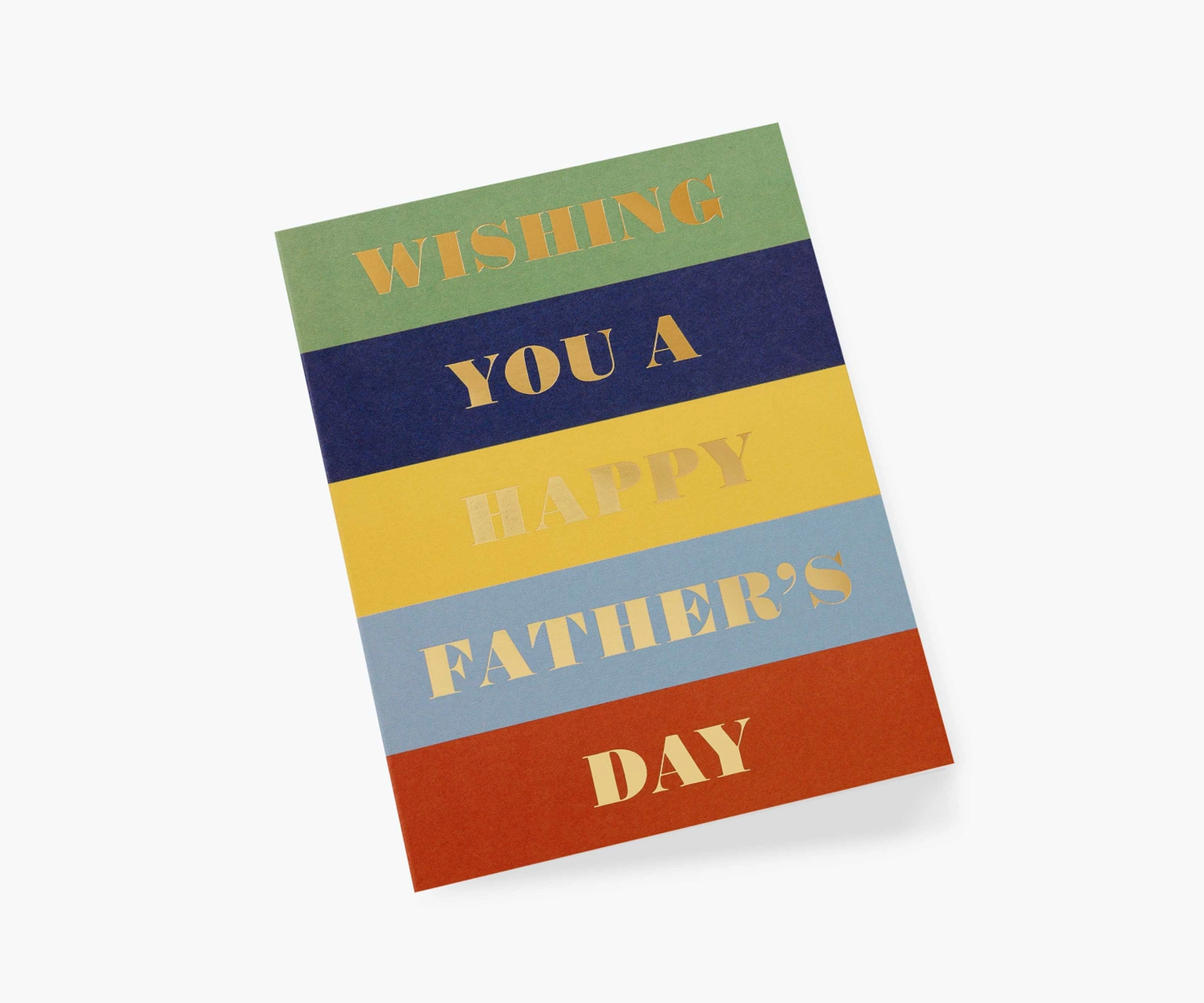 Rifle Paper Co. - Color Block Father's Day Greeting Card, Lee's Summit, MO, Bel Fiore Co. Flower Bar + Boutique