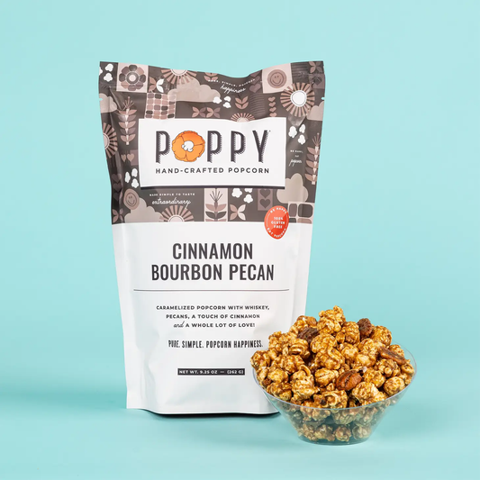Poppy Handcrafted Popcorn - Market Bag - Cinnamon Bourbon Pecan, Lee's Summit, MO, Bel Fiore Co. Flower Bar + Boutique