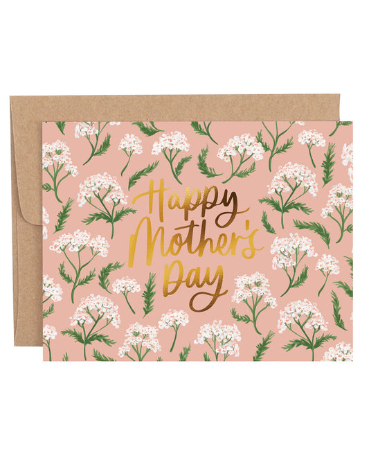 1canoe2 | One Canoe Two Paper Co. - Happy Mother's Day Yarrow Greeting Card, Lee's Summit, MO, Bel Fiore Co. Flower Bar + Boutique