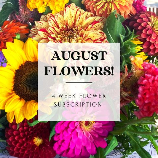 August Flower Subscription - 2024